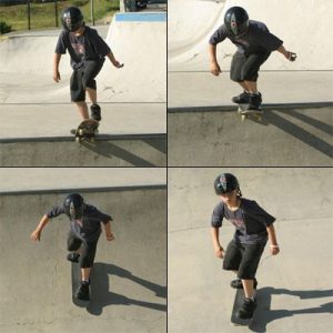 beginner skateboard trick