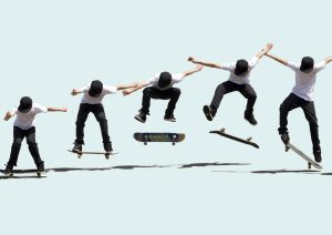 skateboarding basic trick