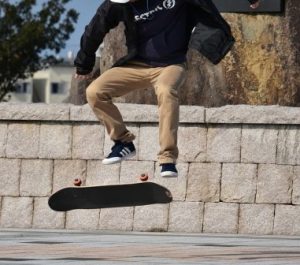 kickflip skateboard