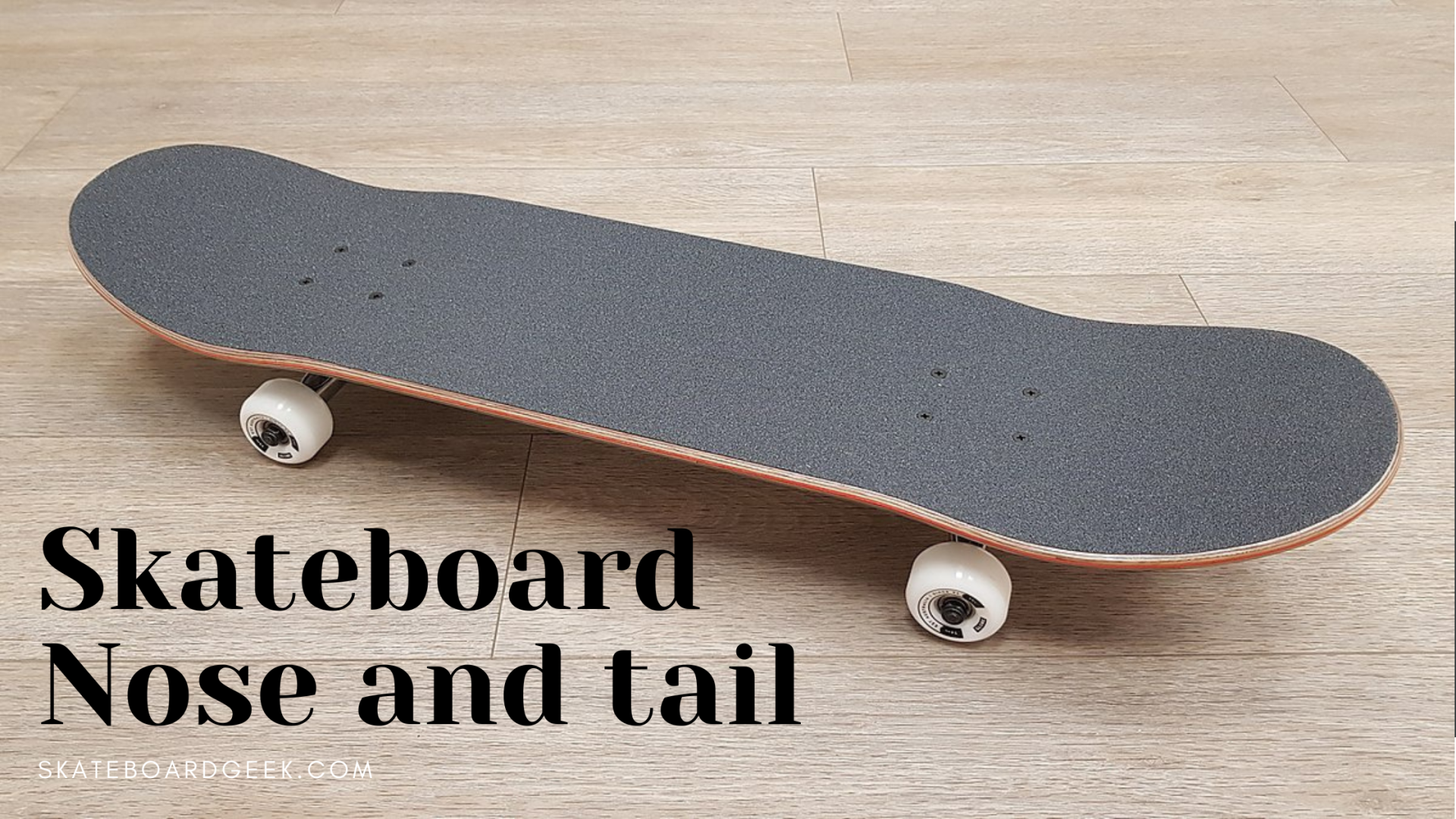 Skateboard Nose and Tail