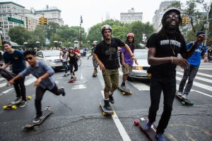 Is street skateboarding illegal?