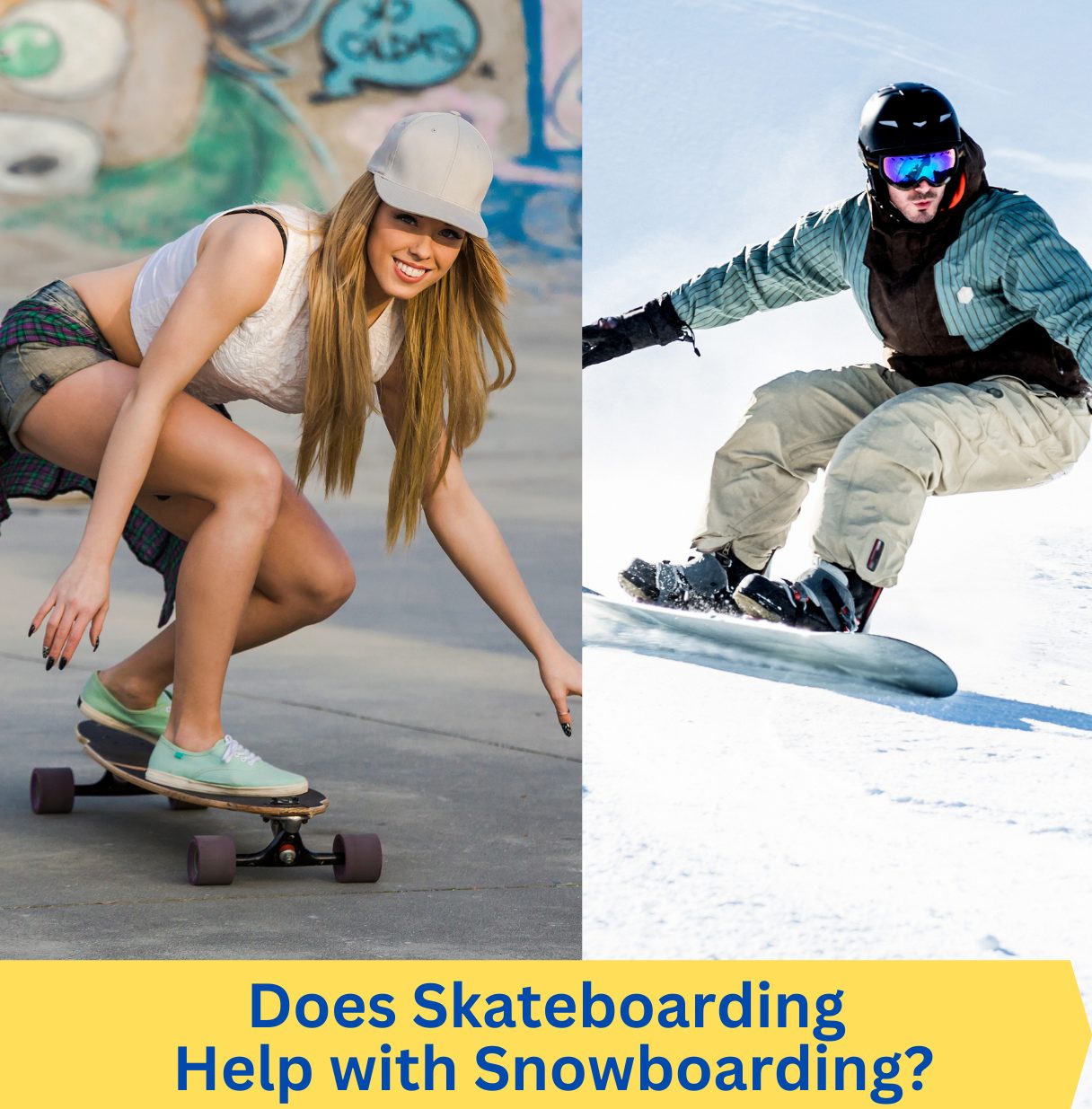 Does Skateboarding Help with Snowboarding and Skiing?