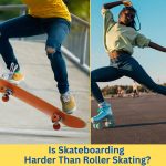 is skateboarding easier than roller skating