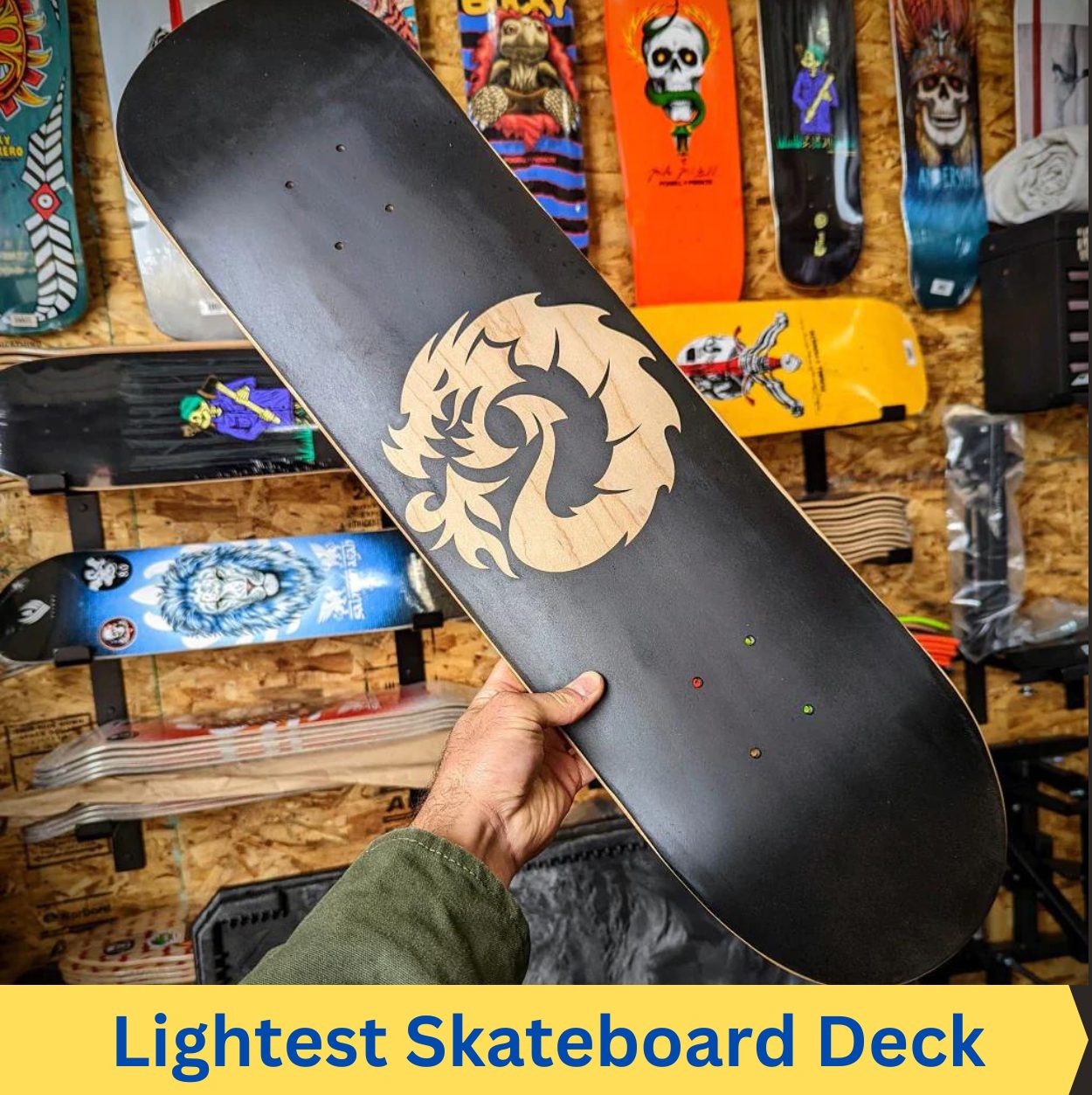 lightest strongest skateboard deck