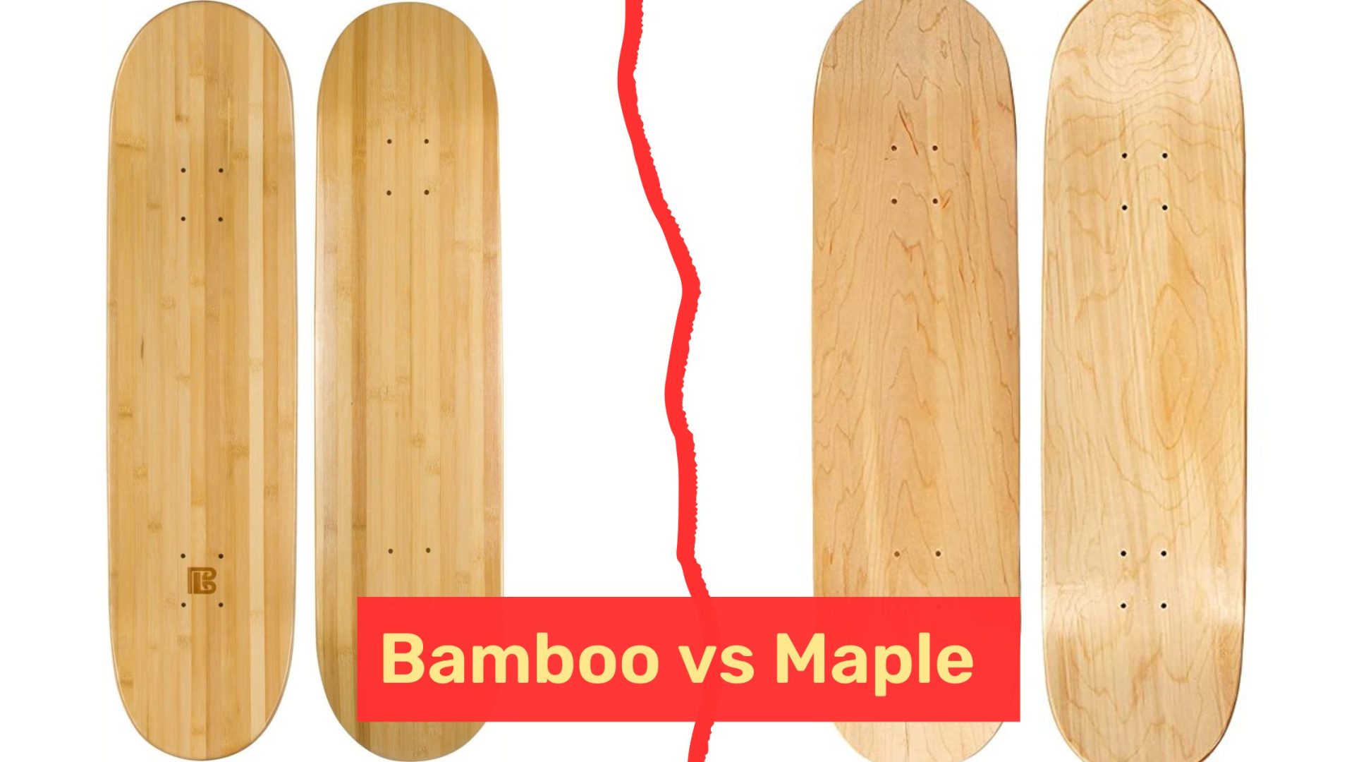 bamboo vs maple skateboard