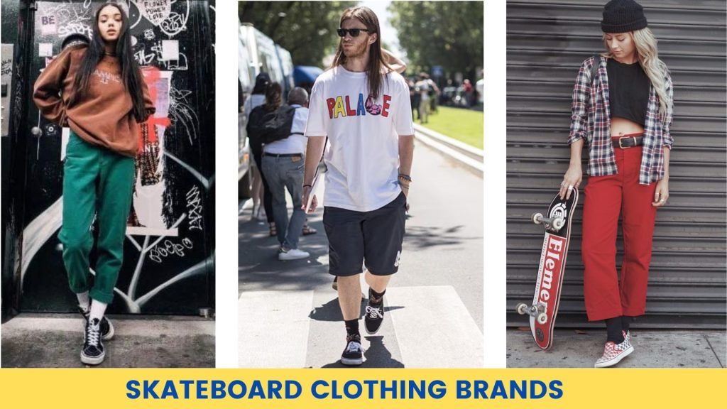 skateboard clothing brands 